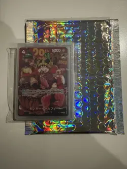 ONE PIECE Card Game Monkey D. Luffy P-159 29th Anniversary Promo Japanese 5x - Image 4
