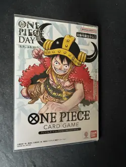 One piece Day 2025 Promo Card Premium Collection Japanese Luffy P-110 TCG - Image 2