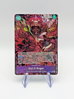 GOL D. ROGER One Piece OP13-064 - Alt Art English Carrying On His Will Card Foil - Image 1