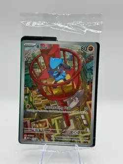 Riolu 010 ETB Black Star Promo ME01: Mega Evolution - Pokemon SEALED - Image 1