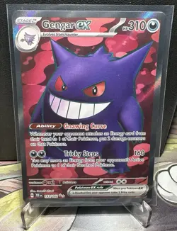 Pokemon Gengar EX Holo Full Art Temporal Forces 193/162SV05 - Image 1
