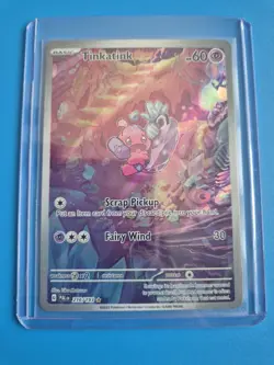 Pokemon TCG Tinkatink Paldea Evolved Holo Card 216/193 Illustration Rare - Image 1