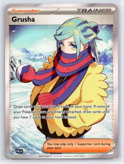 Pokemon NM Holo Grusha - 253/193 Ultra Rare SV02: Paldea Evolved - Image 1