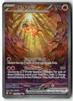CHI-YU EX 259/193 SPECIAL ILLUSTRATION RARE PALDEA EVOLVED POKEMON HOLO NM - Image 1