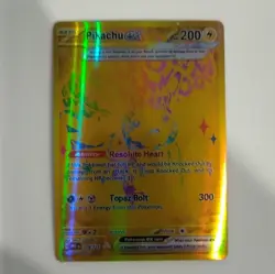 Pokemon TCG Pikachu ex 179/193 Paldea Evolved Full Art Holo HP200 - Image 1