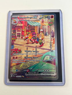 Pokemon TCG Skeledirge ex 258/193 Paldea Evolved SIR Full Art Holo English - Image 1