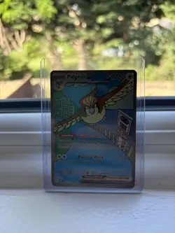 Pokemon TCG Pidgeot EX 225/197 Obsidian Flames Special Illustration Rare Card - Image 1