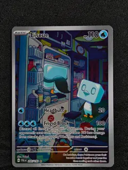 Pokemon TCG Eiscue 205/193 Paldea Evolved Illustration Rare NM - Image 1