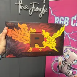 Pokemon TCG Team Rocket's Moltres Ex Ultra Premium Collection UPC - New & Sealed - Image 1