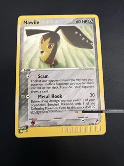 Pokemon Mawile Holo Rare 9/100 EX Sandstorm 2003 LP - Image 1