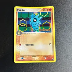 Pupitar 58/101 Reverse Holo - EX Dragon Frontiers - Pokemon Trading Card Game MP - Image 1