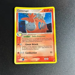 Camerupt - 3/100 - Pokemon Crystal Guardians Holo Card - LP - Image 1