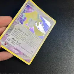 Pokemon TCG Jirachi Holo Rare Card 8/101 EX Hidden Legends MP - Image 2