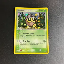 Pokemon Card - Seedot 71/101 Hidden Legends 2004 Common Reverse Holo MP - Image 1