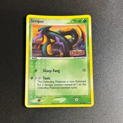 Seviper Reverse Holo Rare Pokemon Card Power Keepers 23/108 MP - Image 1