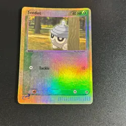 Seedot - 77/100 - Common Reverse Holo - EX Sandstorm - Pokemon Card - MP - Image 1