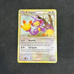 Ambipom - 13/102 - Rare - Triumphant - Pokemon Card - MP - Image 1