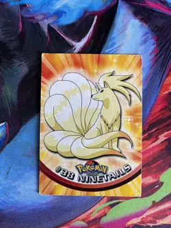 Ninetails #38 Topps 1999 Pokemon Trading Card Game - LP/MP - Blue Logo Non Holo - Image 1