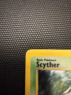 Pokemon TCG Scyther Holo Card 10/64 Jungle Set 1999 Rare WOTC Vintage LP/MP - Image 3