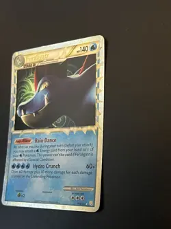 Feraligatr 108/123 (Prime) HeartGold & SoulSilver Holo Rare LP/MP - Pokemon TCG - Image 3