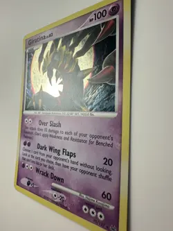 Giratina 10/127 2009 Platinum Base Set Pokemon Card TCG Cosmos Holo Rare - Lp/Mp - Image 2