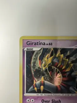 Giratina 10/127 2009 Platinum Base Set Pokemon Card TCG Cosmos Holo Rare - Lp/Mp - Image 3