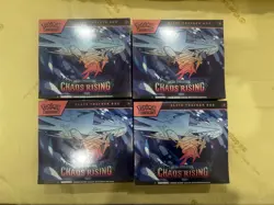 Pokemon TCG Mega Evolution Chaos Rising Elite Trainer Box ETB x4 ✅IN HAND✅ - Image 1