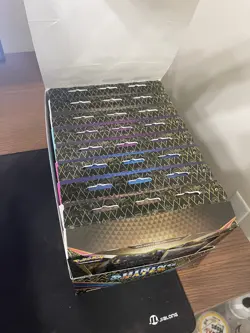 Pokemon Shining Fates Mad Party Pin Display Sealed Case *no plastic wrap* - Image 2