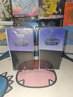 Pokemon Center Exclusive Chilling Reign Elite Trainer Box ETB (Set of 2) SEALED - Image 2