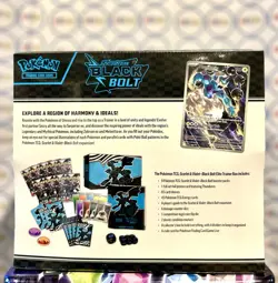 Pokemon TCG Scarlet & Violet Black Bolt Elite Trainer Box Promo - Image 4