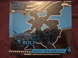 Pokemon TCG Black Bolt Elite Trainer Box New And Sealed - Image 1