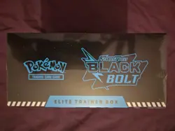 Pokemon TCG Black Bolt Elite Trainer Box New And Sealed - Image 3