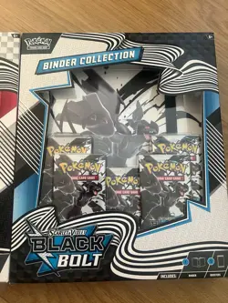 Pokemon TCG Scarlet & Violet White Flare & Black Bolt Binder collection - Image 2