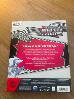 Pokemon TCG Scarlet & Violet White Flare & Black Bolt Binder collection - Image 5