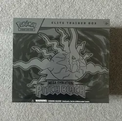 Pokemon TCG Mega Evolution Pitch Black Elite Trainer Box 1 Box - Image 1