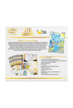 Pokemon TCG: 30th Celebration Pokemon Center Elite Trainer Box. 🎗⬛ - Image 3