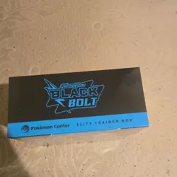 Pokemon Center Black Bolt Elite Trainer Box ETB - Sealed Ripped - Image 5
