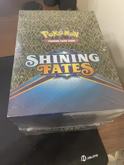 Pokemon Shining Fates Mad Party Pin Display Factory Sealed Case - Image 1