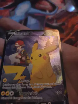 Pokemon TCG Pikachu v Lost Origin Trainer Gallery TG16/TG30 Holo Ultra Rare LP - Image 3