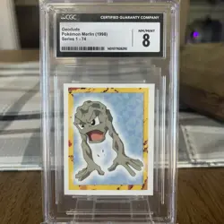 POKEMON SERIES 1, MERLIN TOPPS STICKER # 74, GEODUDE, YEAR 1999 - Image 1