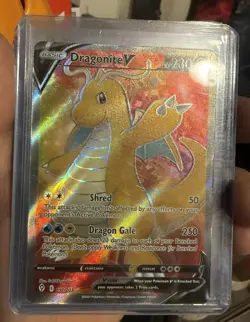 The Pokemon Company Dragonite V 191/203 Ultra Rare Holo Full Art ENG - Image 1
