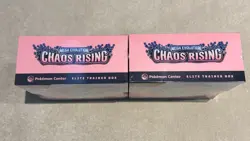 2x Chaos Rising Pokemon Center Elite Trainer Box ETB - Sealed - Image 2