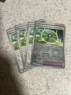 4x Technical Machine Evolution 178/182 x4 - Paradox Rift - Pokemon - Playset - Image 1