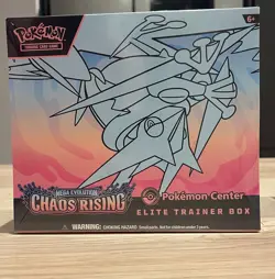 Pokemon TCG Chaos Rising Pokemon Centre Pc ETB - Image 1