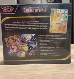 Pokemon TCG Chaos Rising Pokemon Centre Pc ETB - Image 2