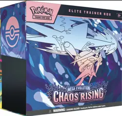 Pokemon Mega Evolutions ME4 Chaos Rising Elite Trainer Box Sealed ETB - Image 1