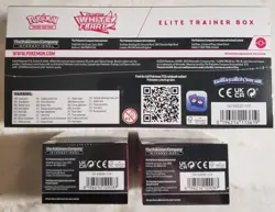 White Flare Elite Trainer Box & 2 Booster Bundles - Pokemon TCG - Factory Sealed - Image 5