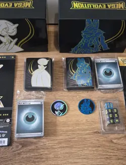 Pokemon Mega Evolution Lucario Gardevoir Elite Trainer Box ETB Empty No PACKS - Image 2