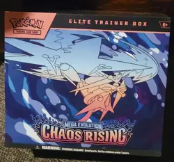 Pokemon TCG Mega Evolution: Chaos Rising Elite Trainer Box Mega Gardevoir ENG - Image 1