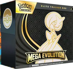 Pokemon Pokemon TCG Mega Evolution Elite Trainer Box Kit 1 Pack Gardevoir 6+ - Image 1